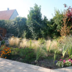 jardin fleuri au relais des vignes à Kintzheim